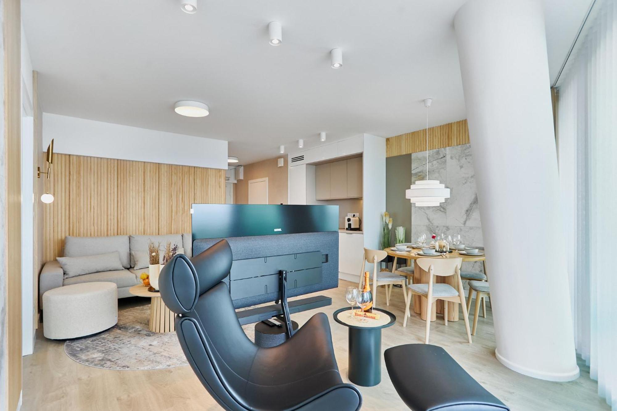 Wave Beachfront Family Apartment Miedzyzdroje Buitenkant foto